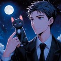 子猫と、黒髪短髪男性★その1-2(12枚) 7枚目