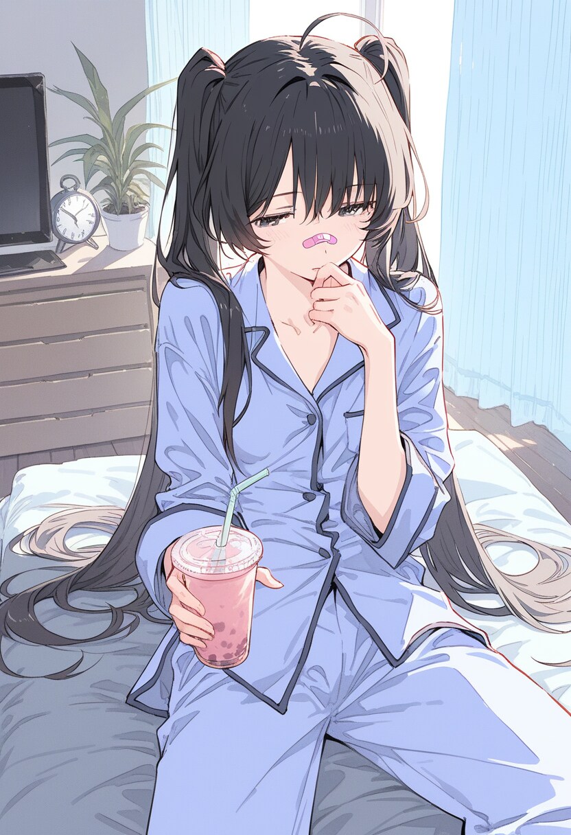 まだ　寝てちゃダメ？