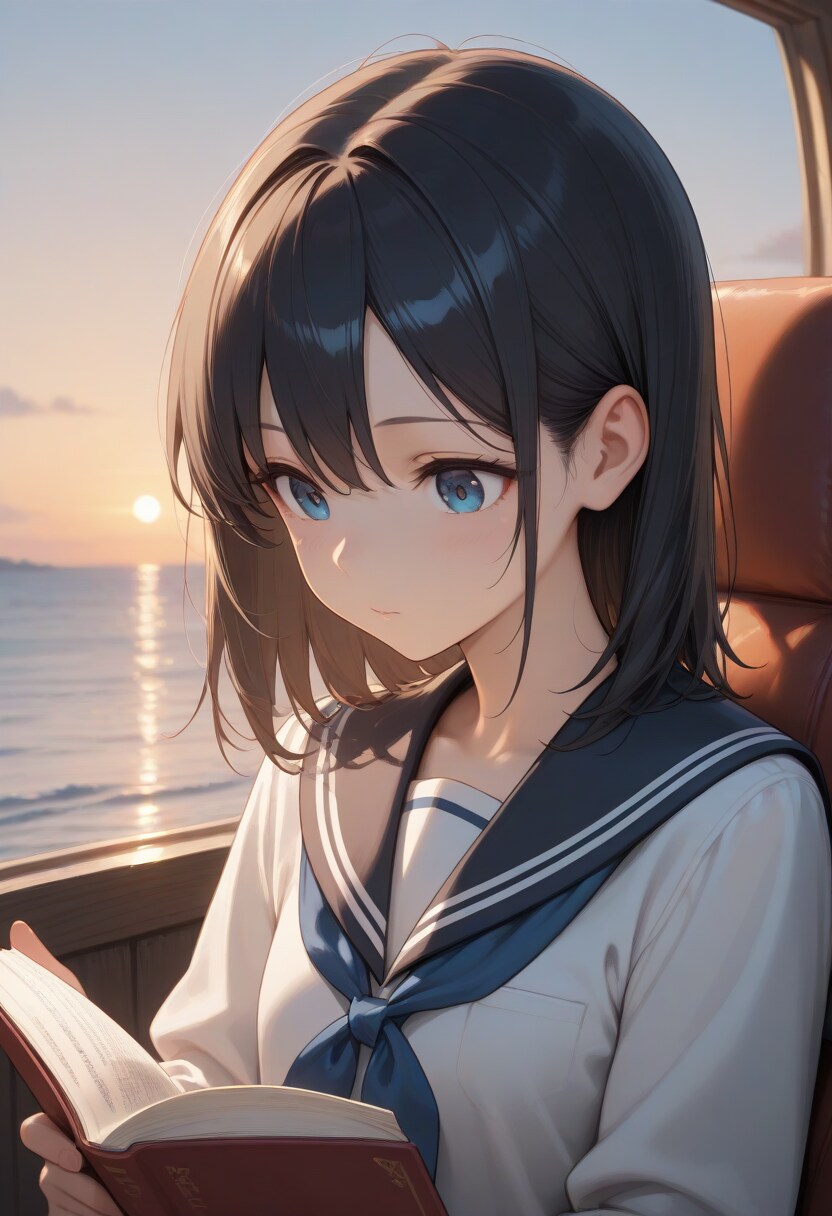離島暮らしの少女(3)