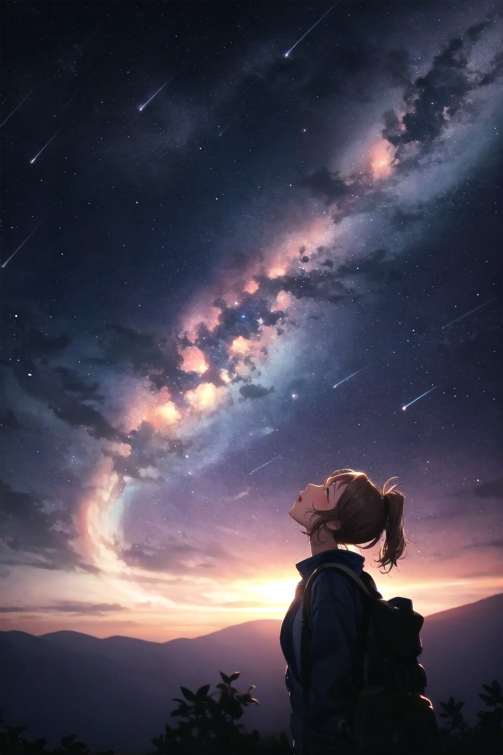 星の降る夜