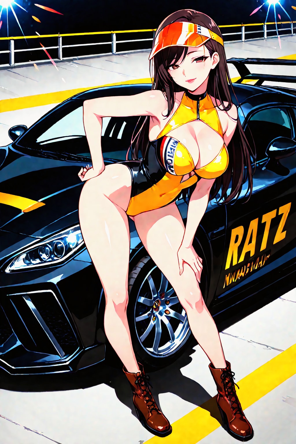 レースクィーンのおねーさん