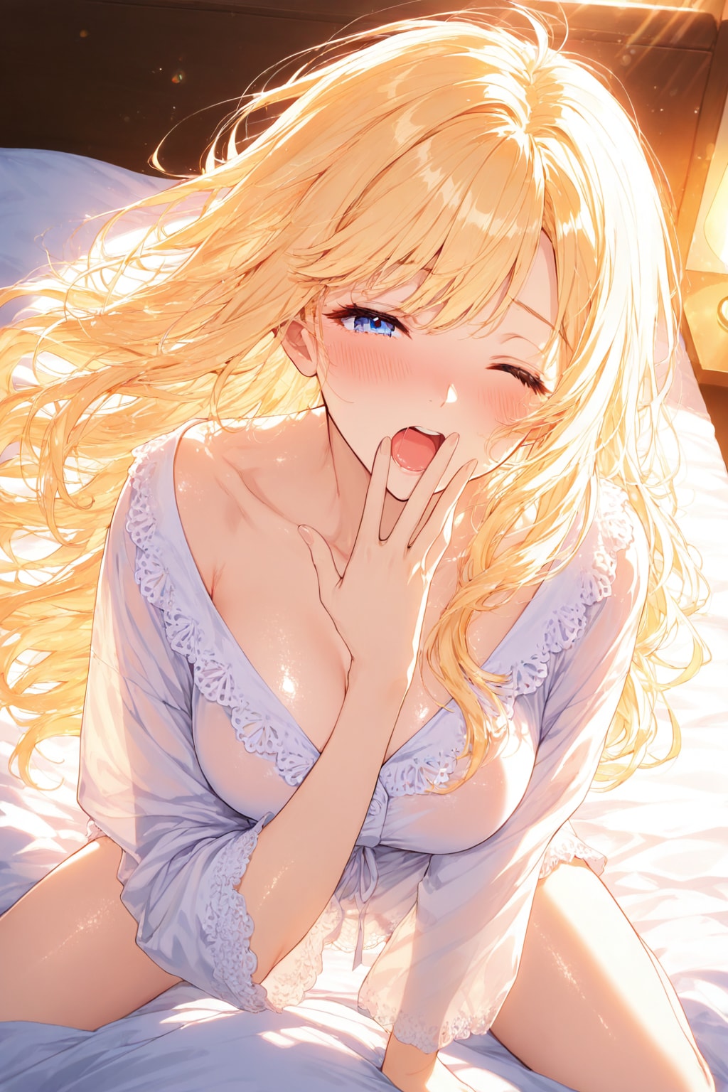 おはよう……あと5分だけ | の人気AIイラスト・グラビア