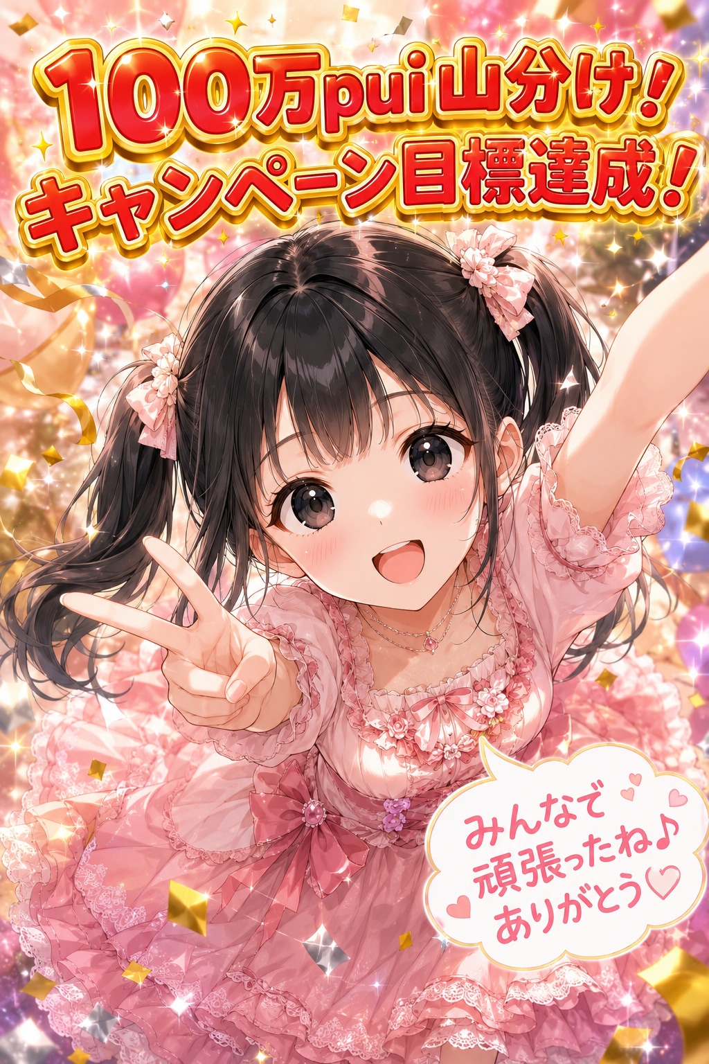 キャンペーンお疲れ様でした〜♪ | の人気AIイラスト・グラビア