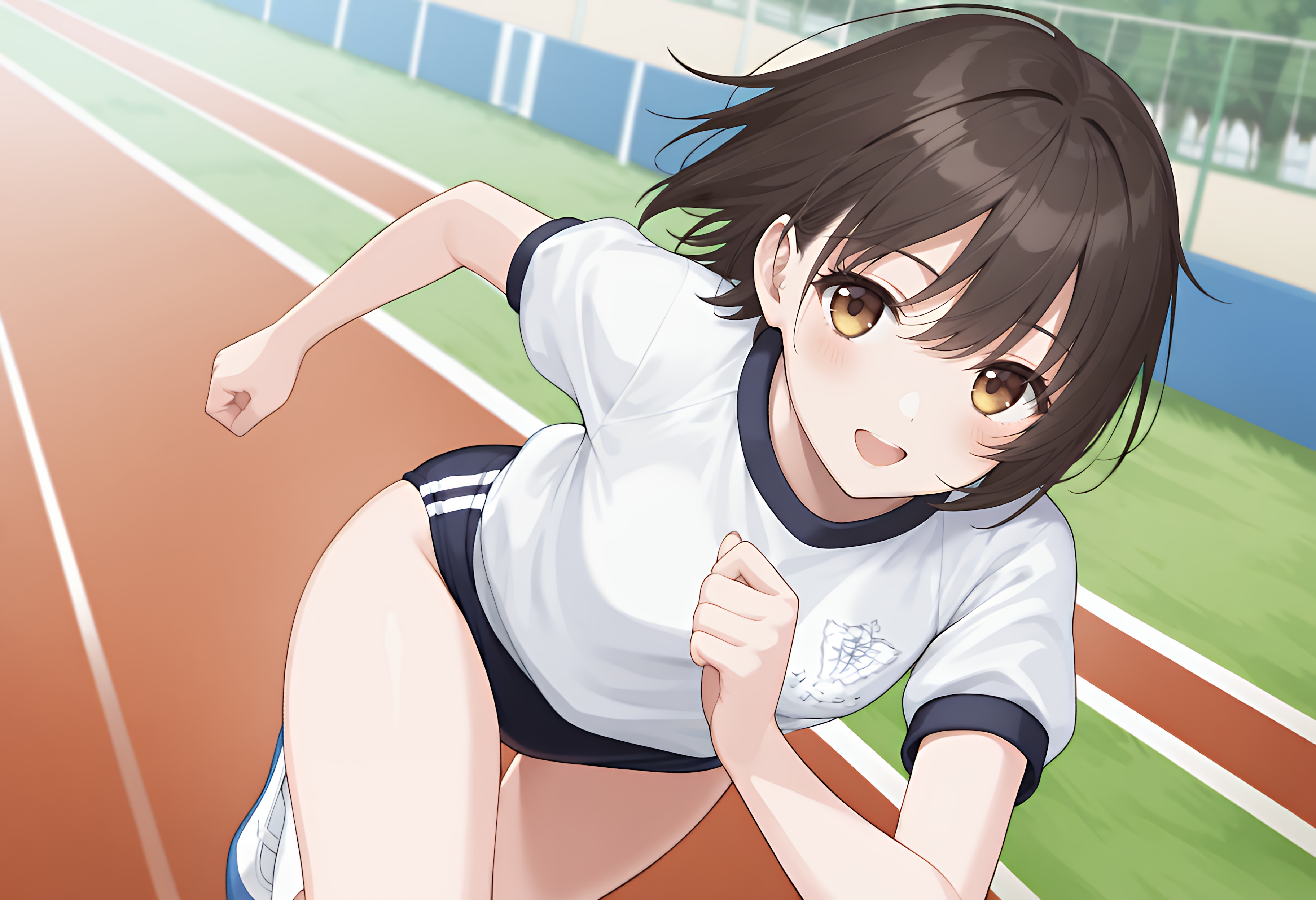 負けないよー！