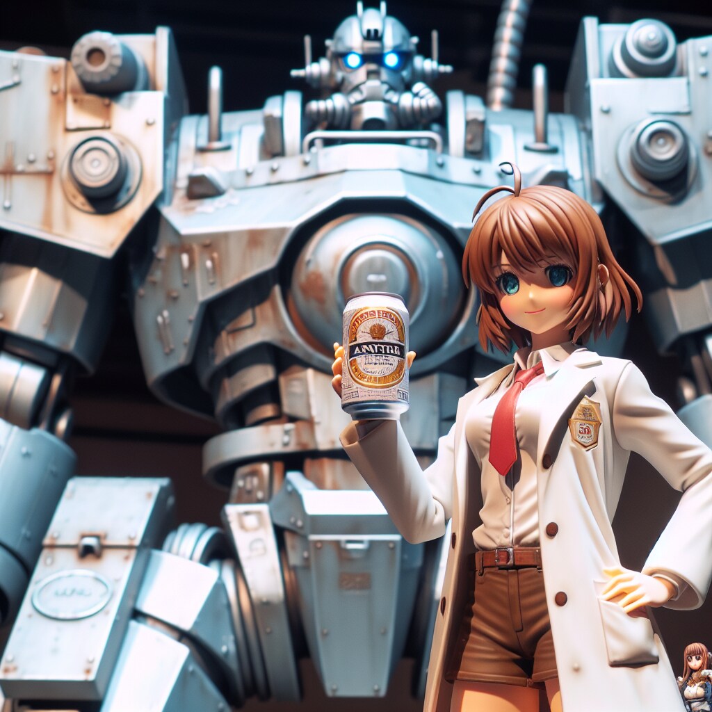 アサヒスーパードライでしか動かないロボット