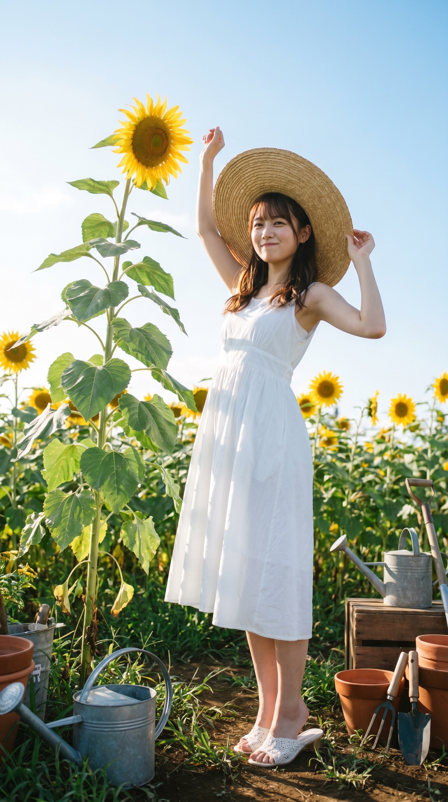 Sunflowers Taller Than Yesterday | の人気AIイラスト・グラビア