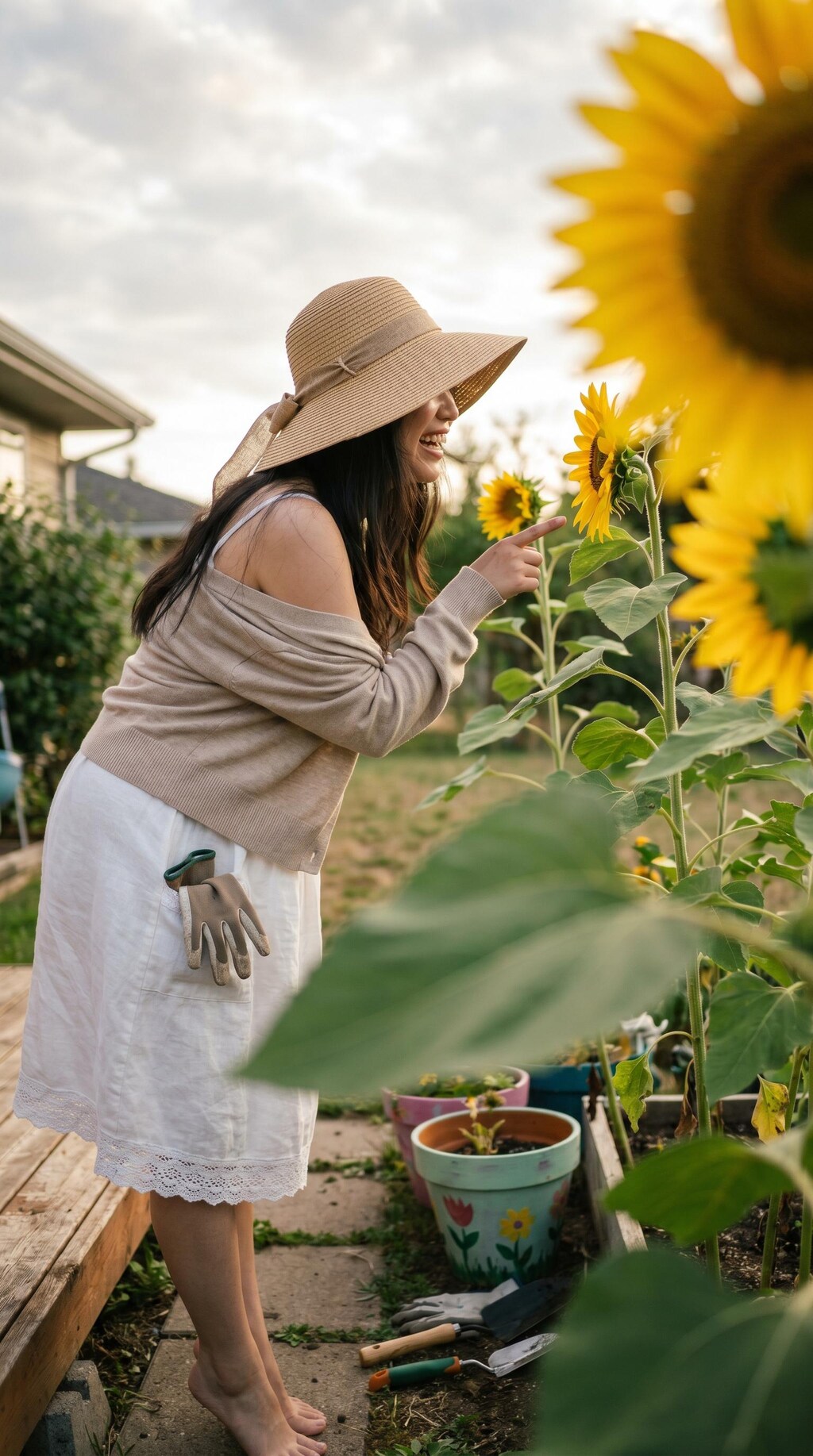 Sunflowers Taller Than Yesterday