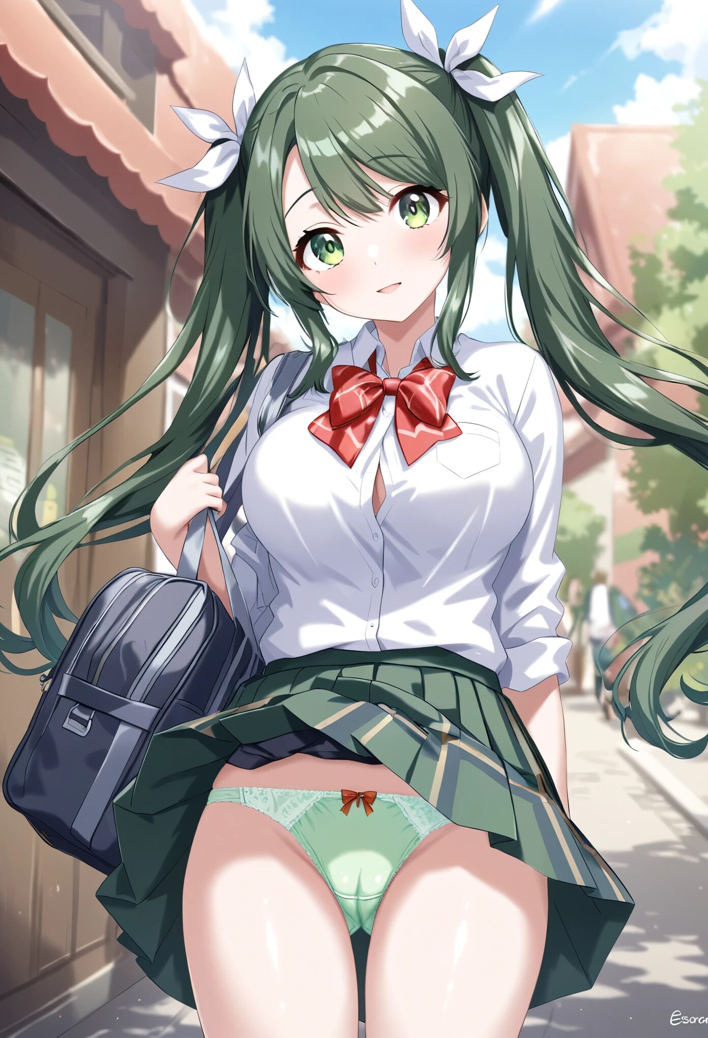 ツインテールさん おぱんつ