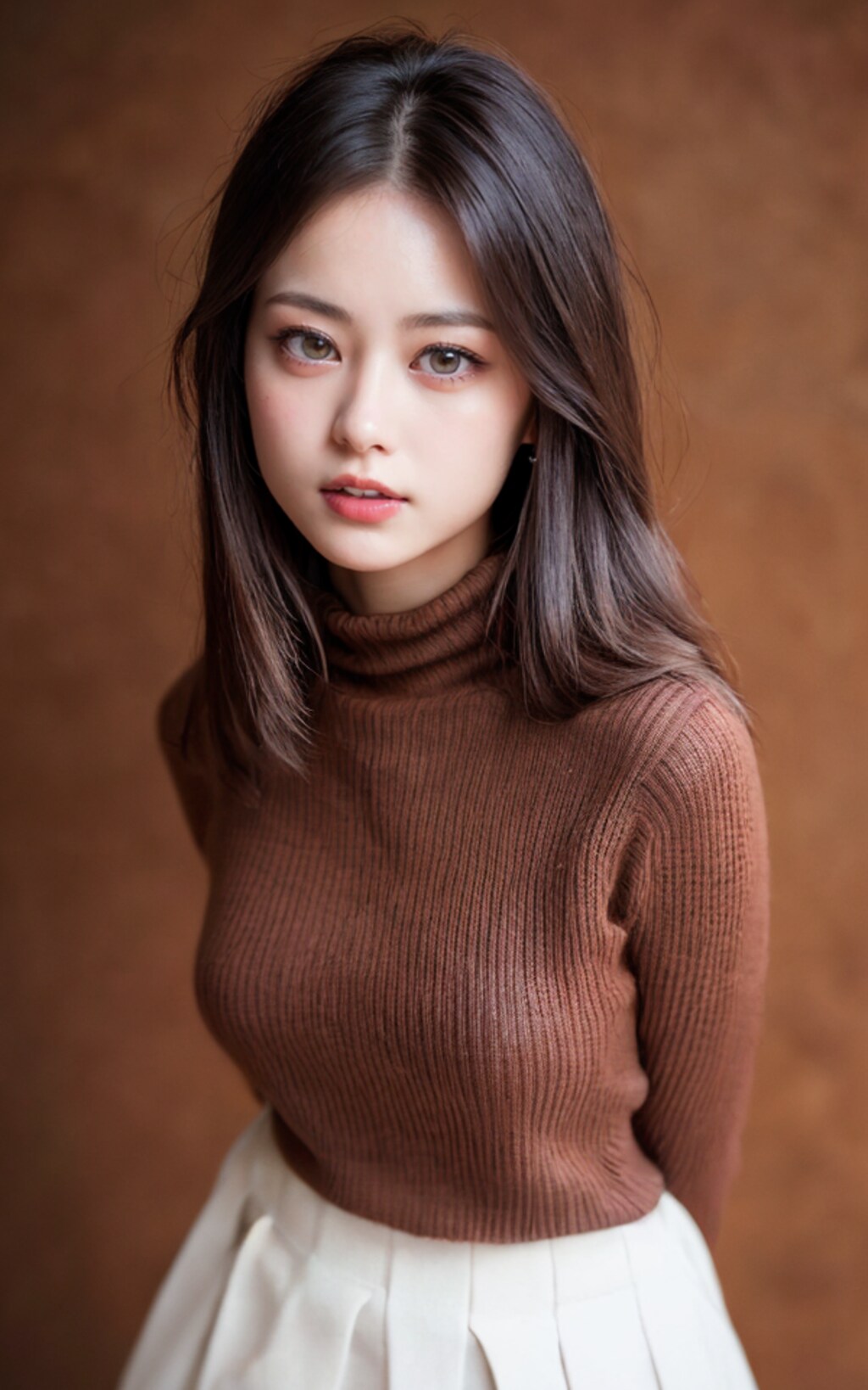 タートルネックセーター