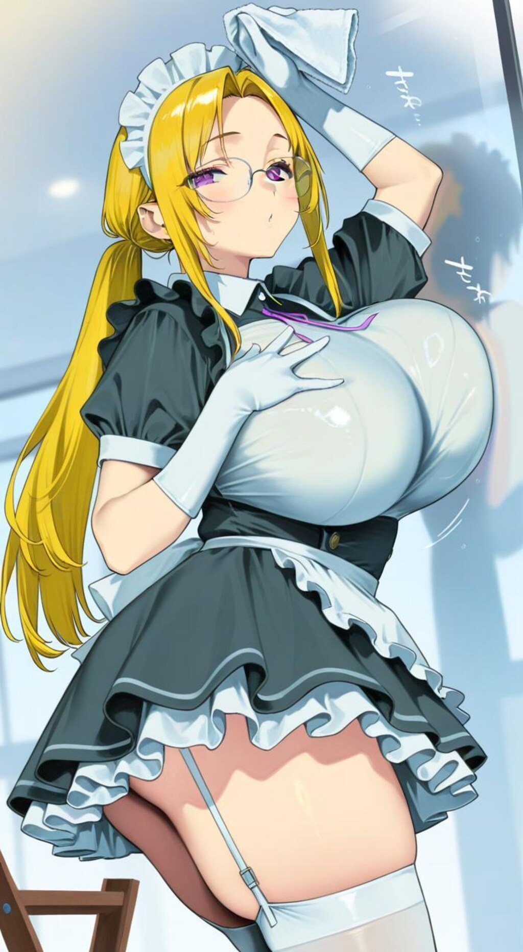お掃除メイドさん