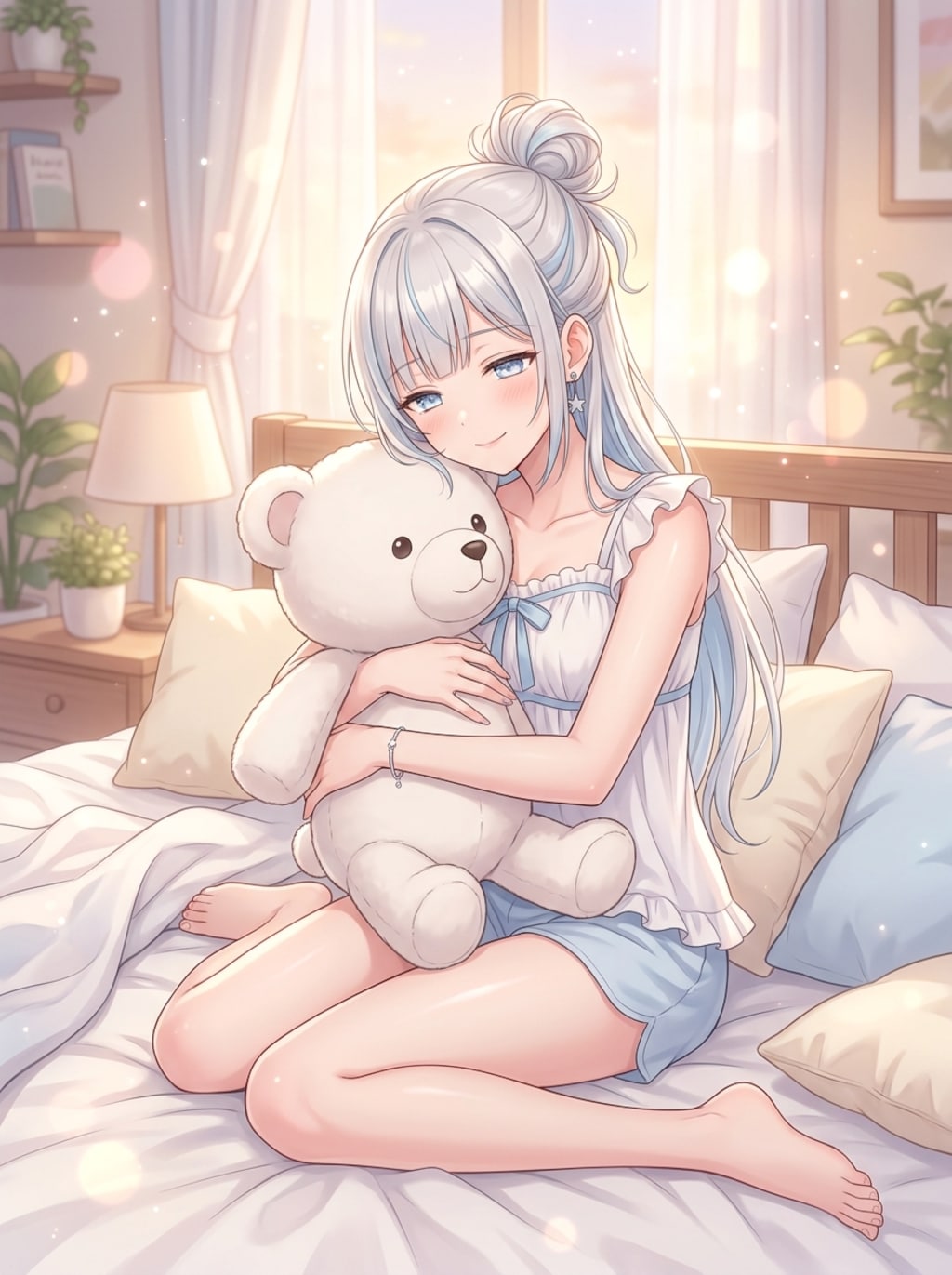 ぬいぐるみと過ごす夜