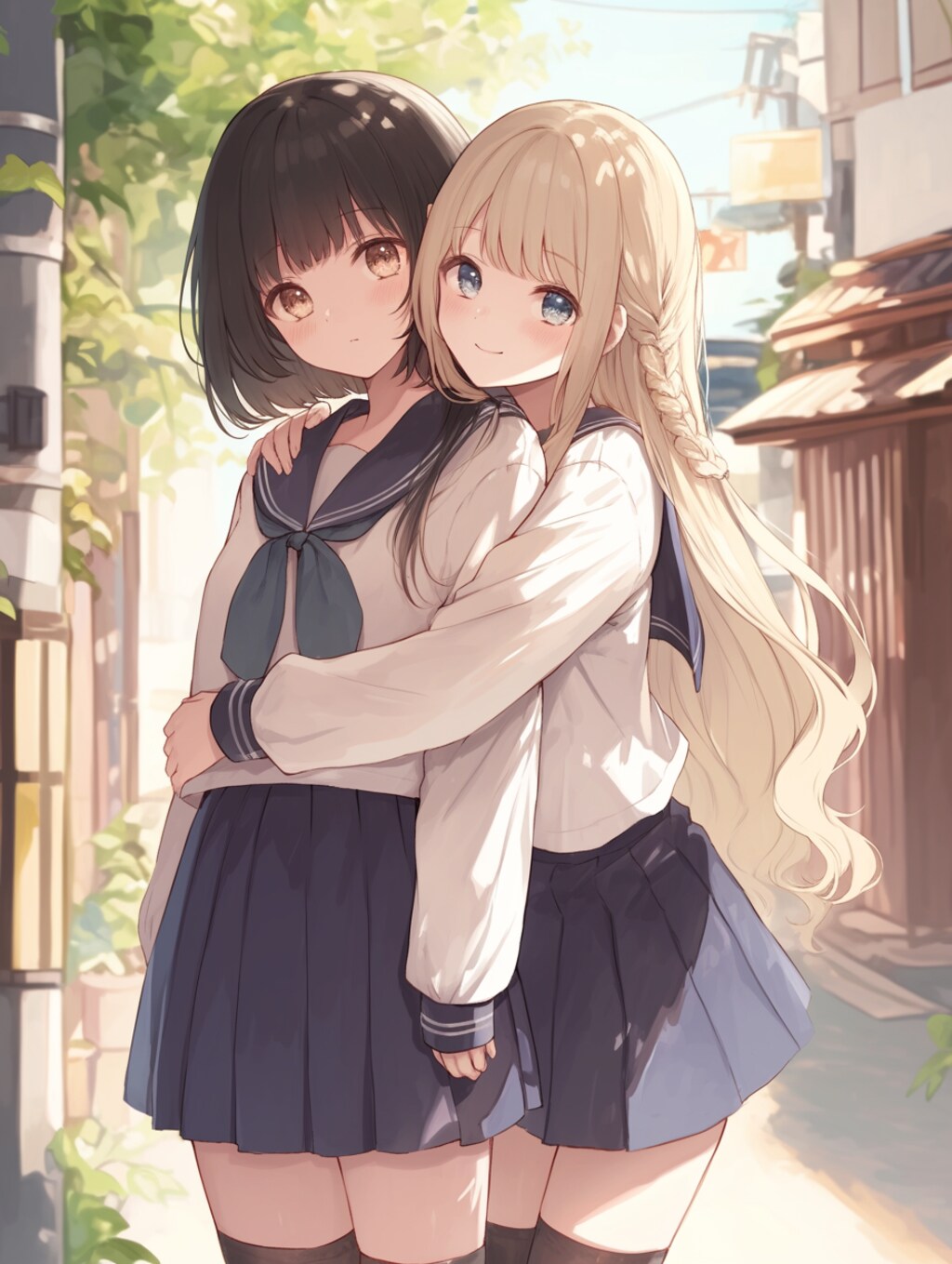 キスしたい二人のJK97