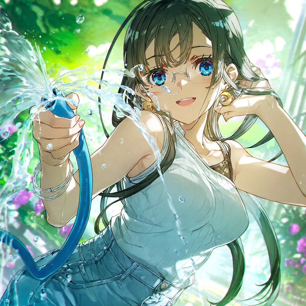 水遊び