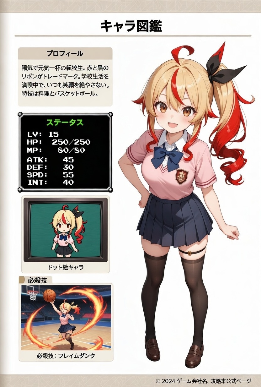 春川みらののキャラ図鑑