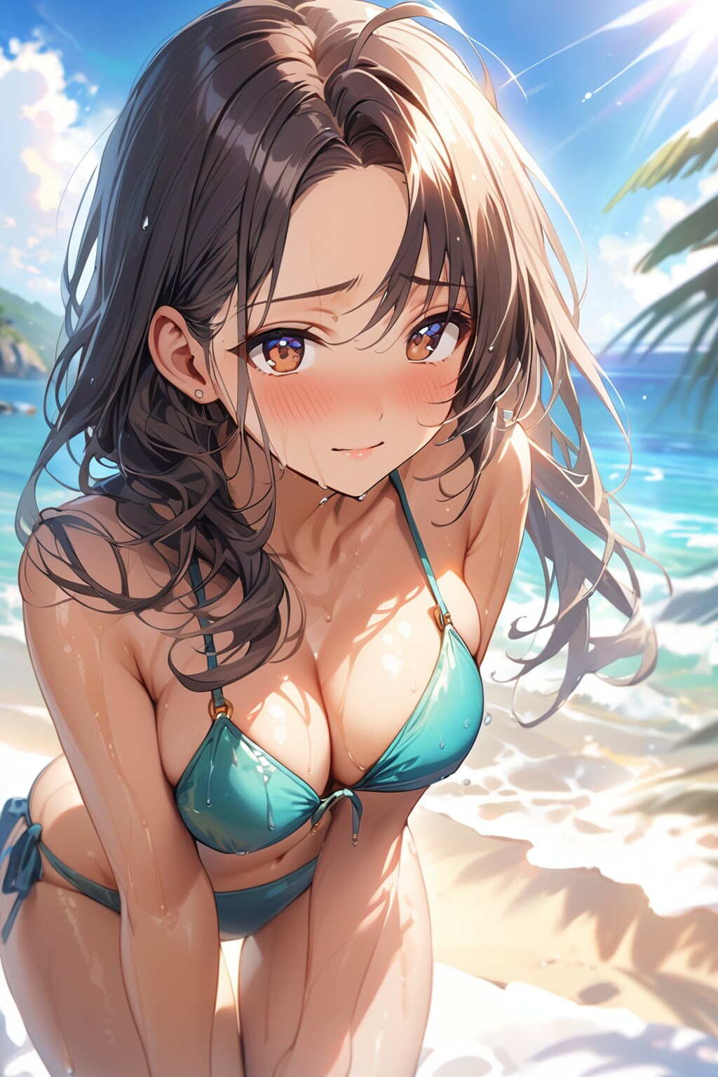 水着美女