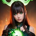 緑の魔女 3枚目