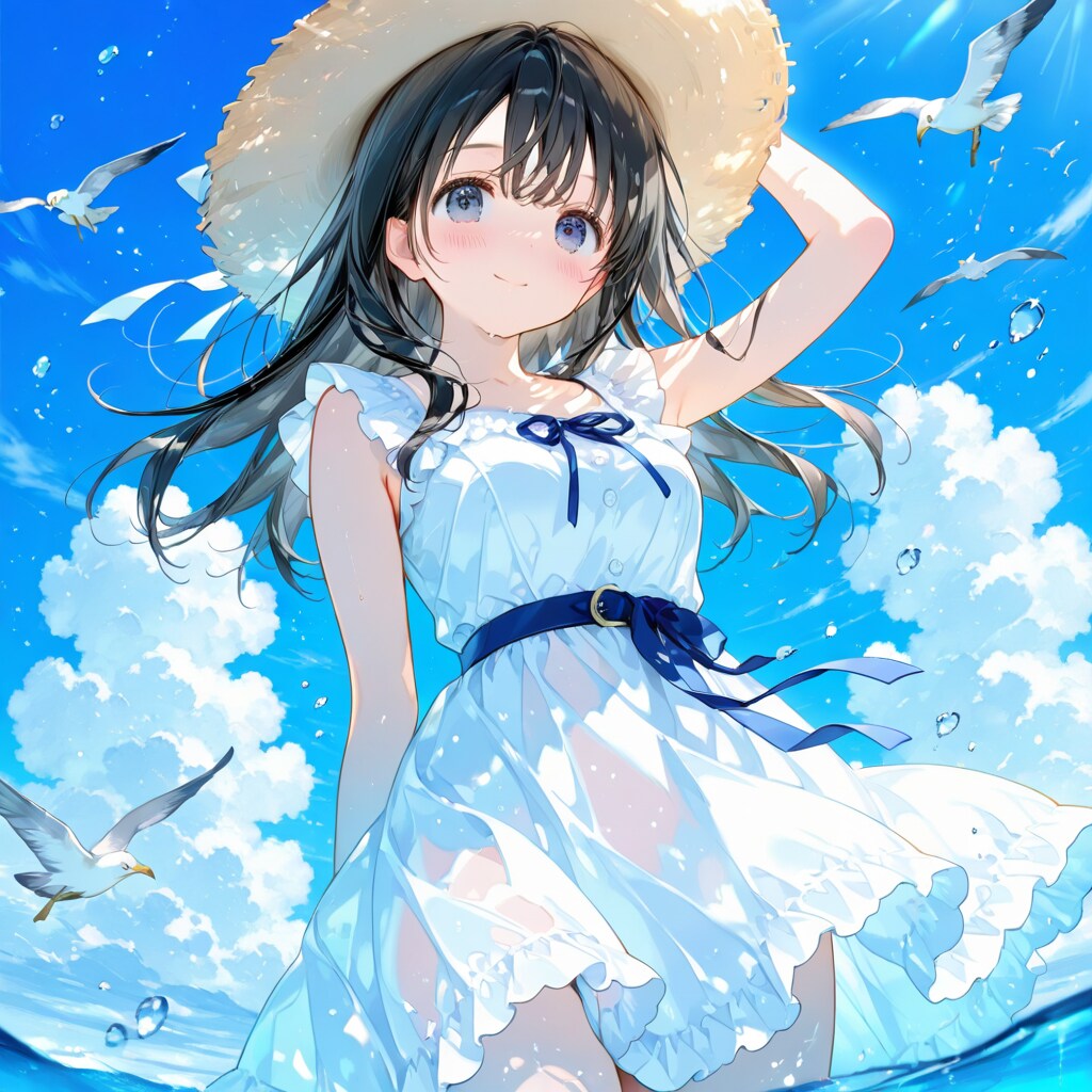 夏の少女 | の人気AIイラスト・グラビア