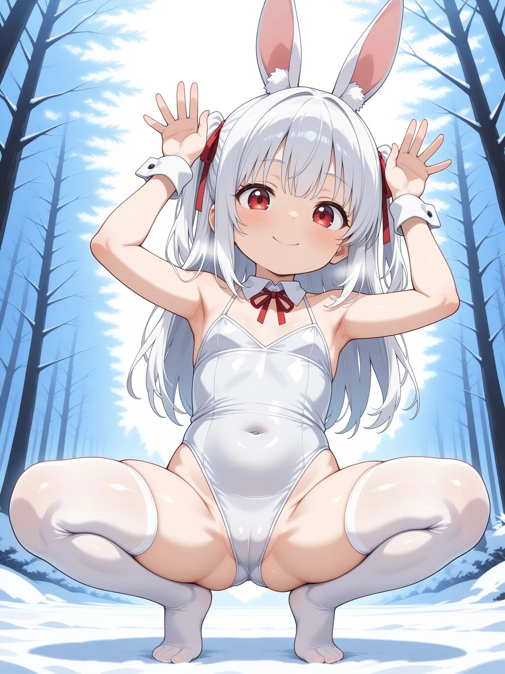 白うさぎ(パターンA)