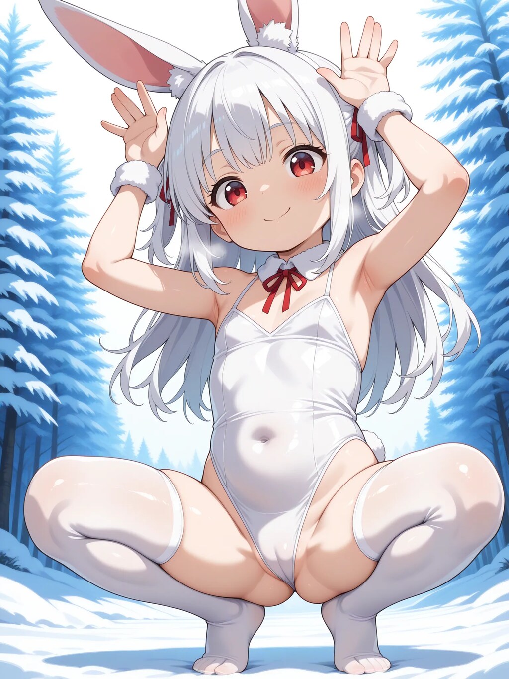 白うさぎ(パターンA)