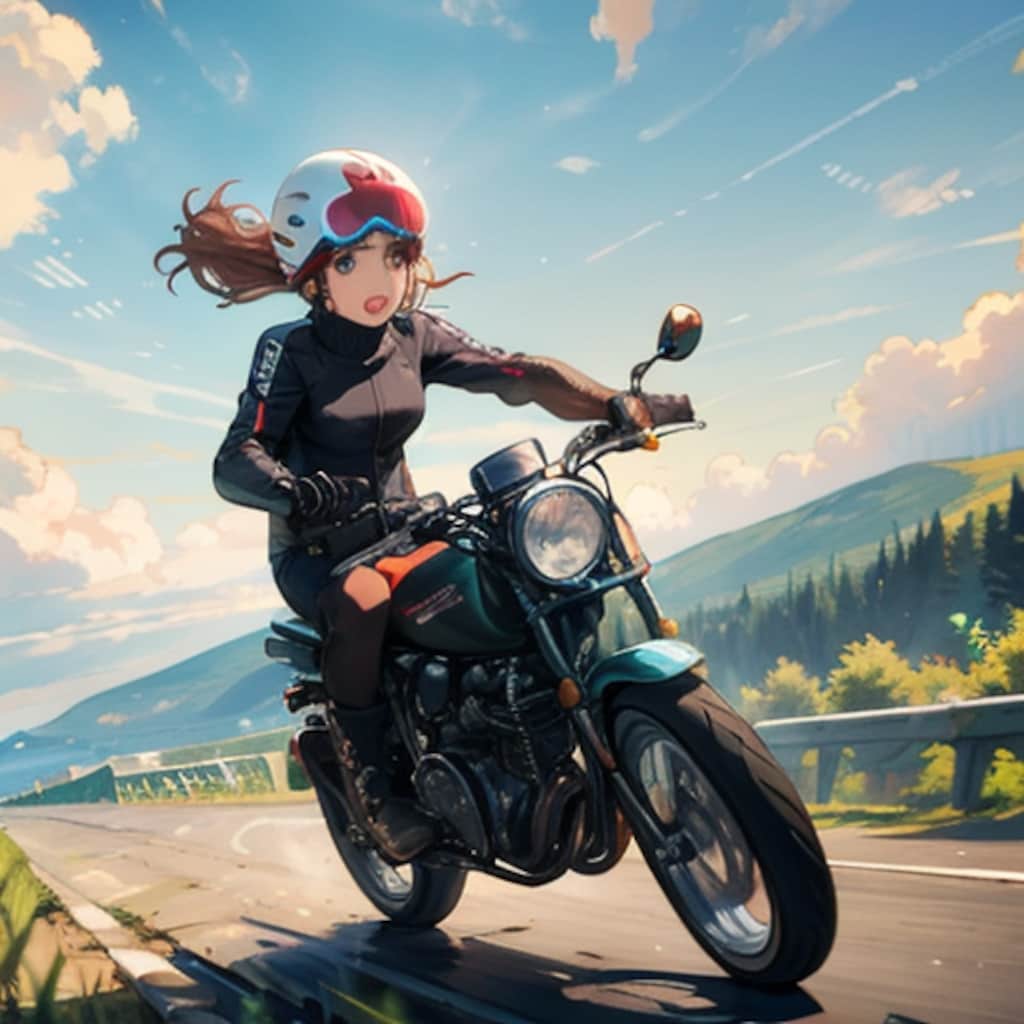 バイク好き彼女