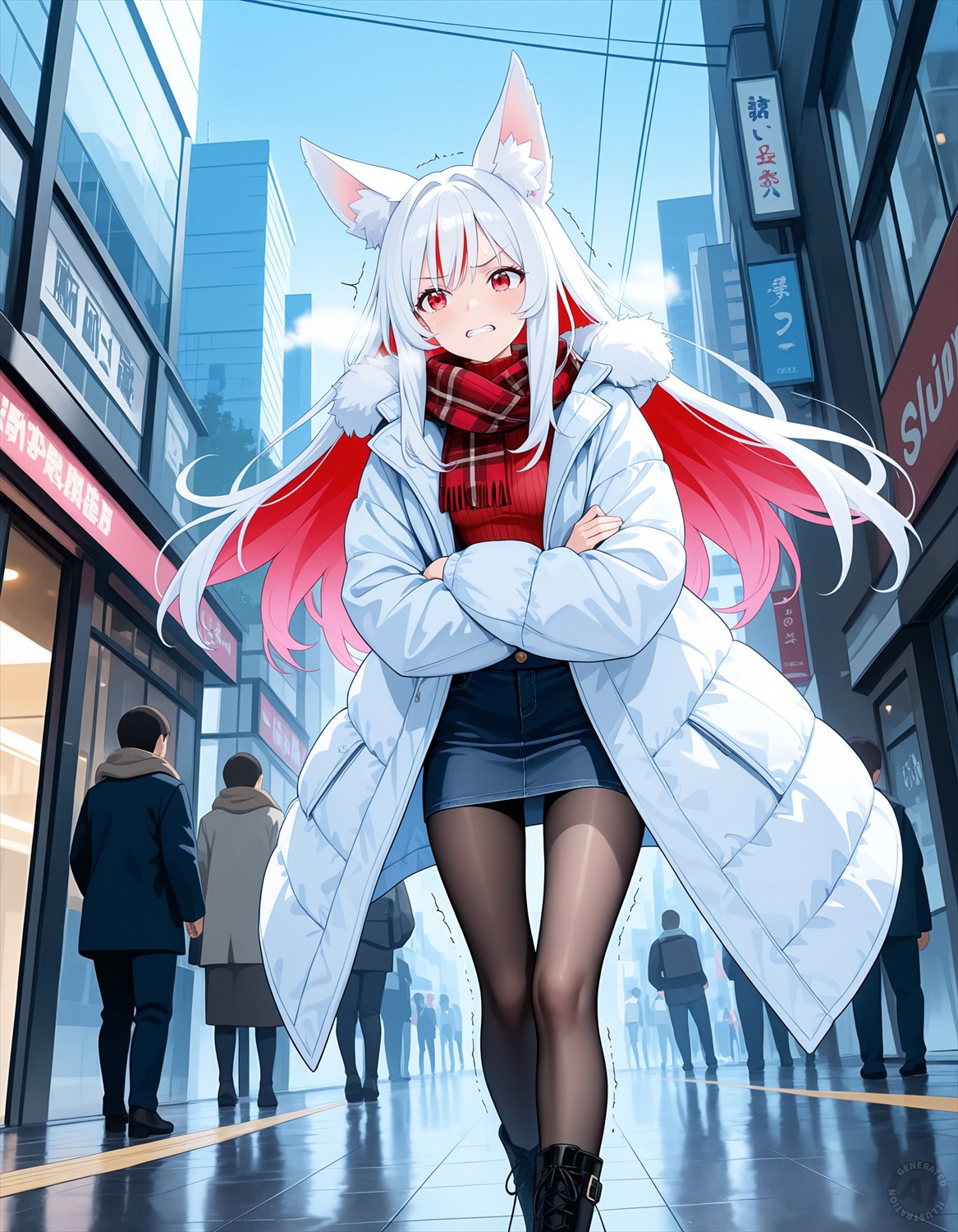 さっ…さっむぅ～～。 | の人気AIイラスト・グラビア