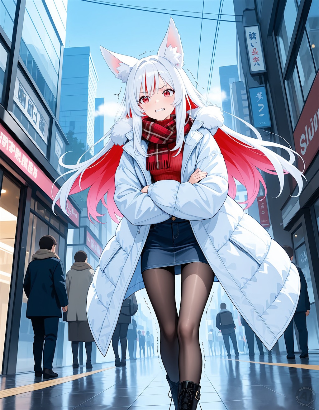 さっ…さっむぅ～～。