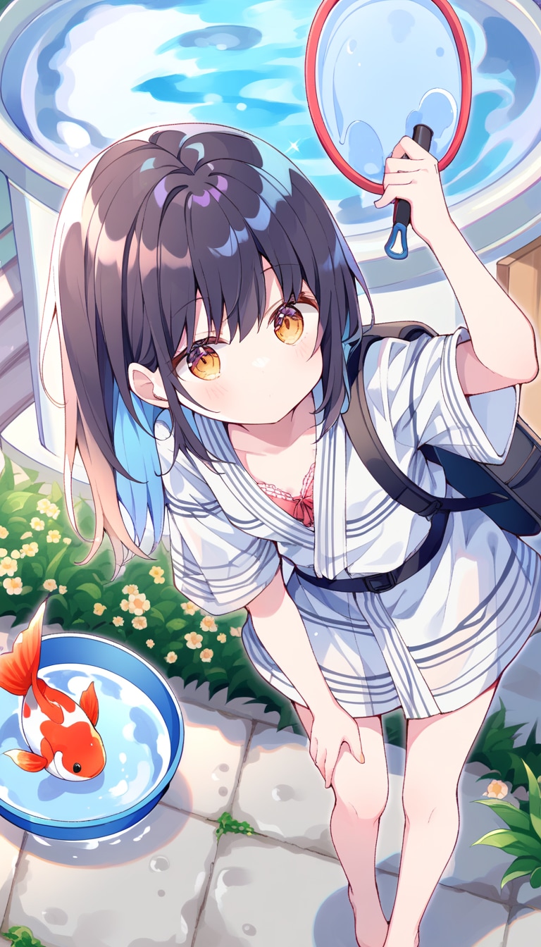 金魚すくい
