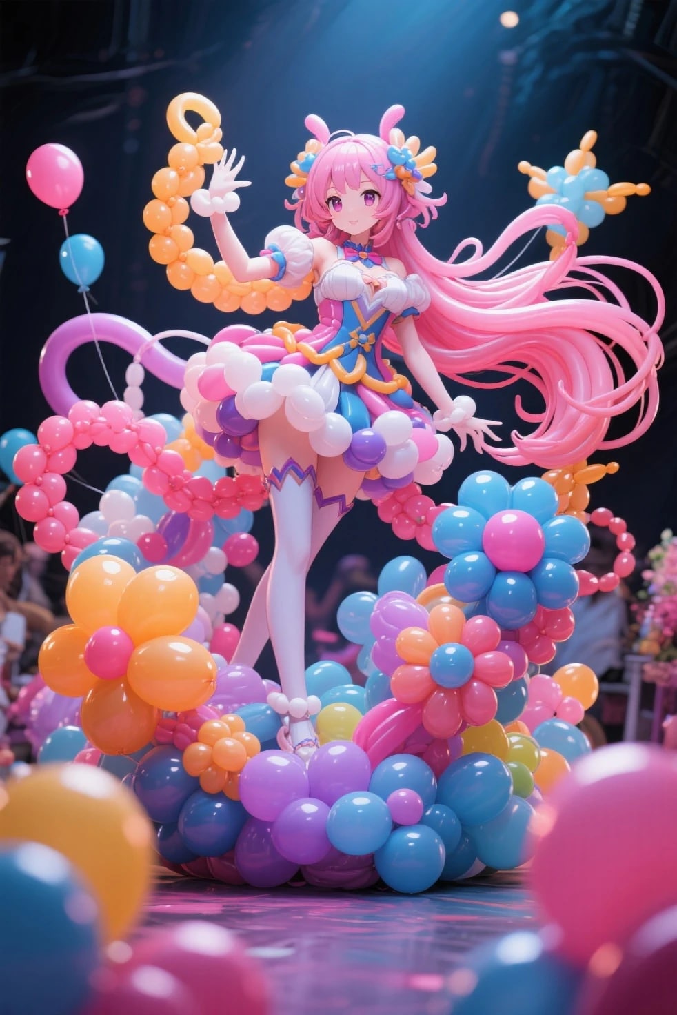 風船フィギュア | の人気AIイラスト・グラビア