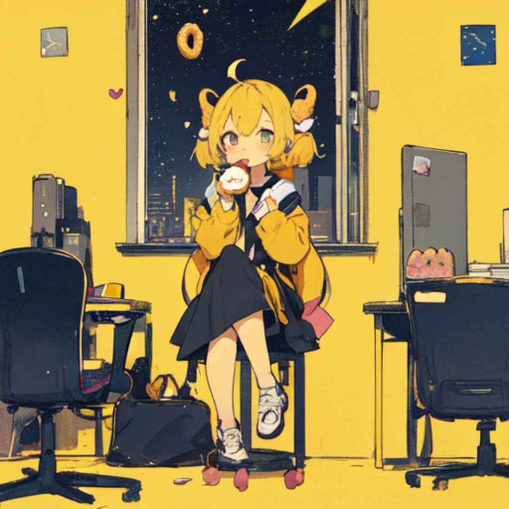 空飛ぶドーナッツ