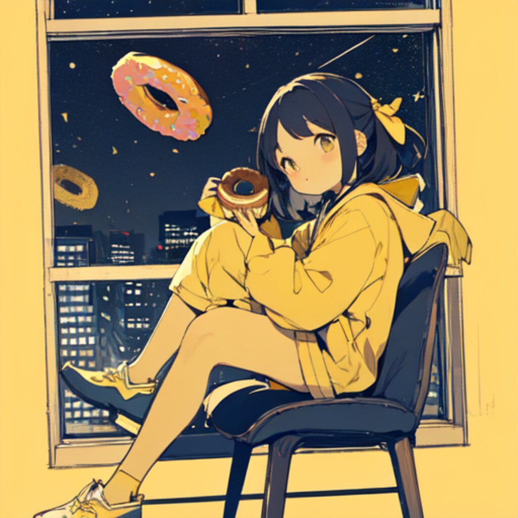 空飛ぶドーナッツ