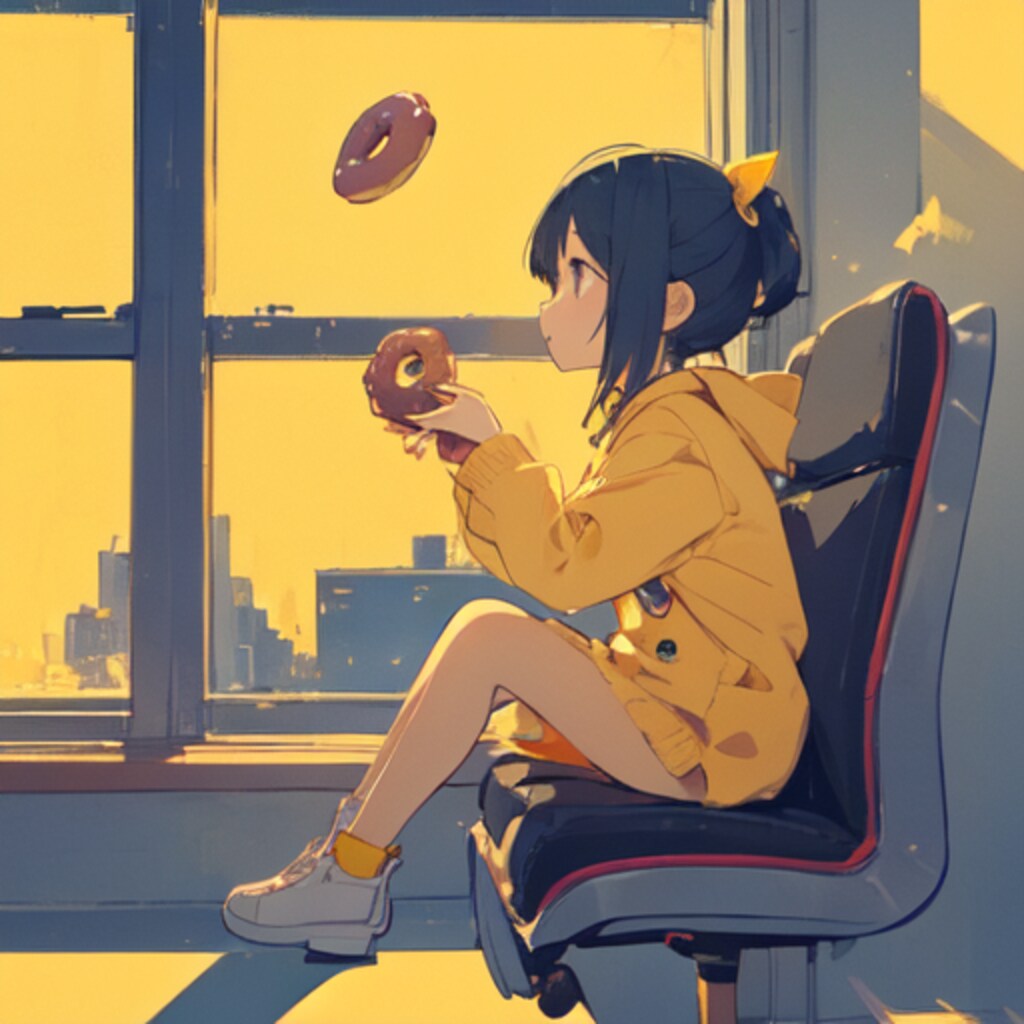 空飛ぶドーナッツ