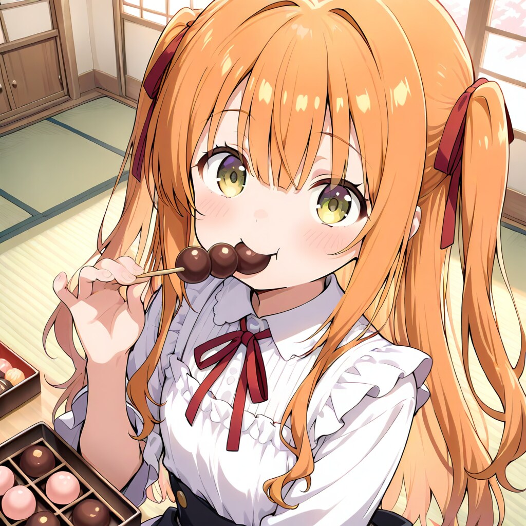 お団子 | の人気AIイラスト・グラビア