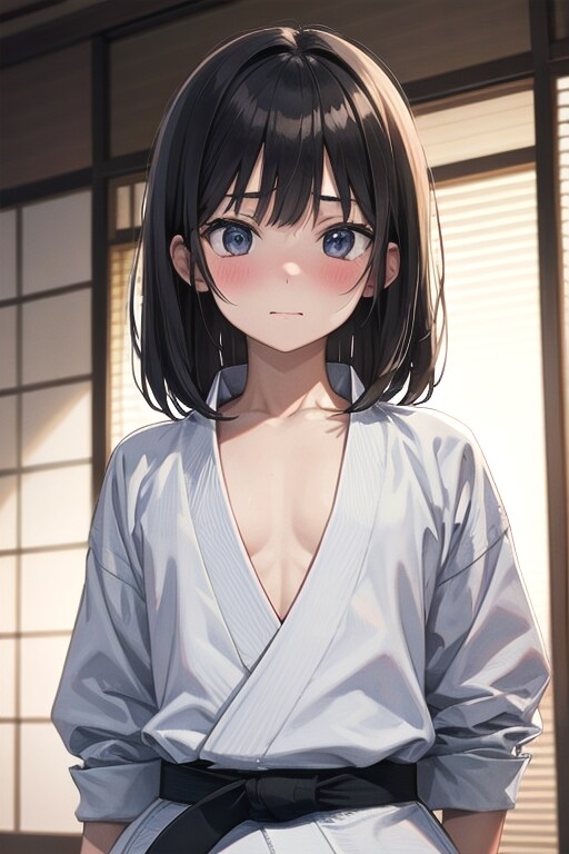 空手部の女子