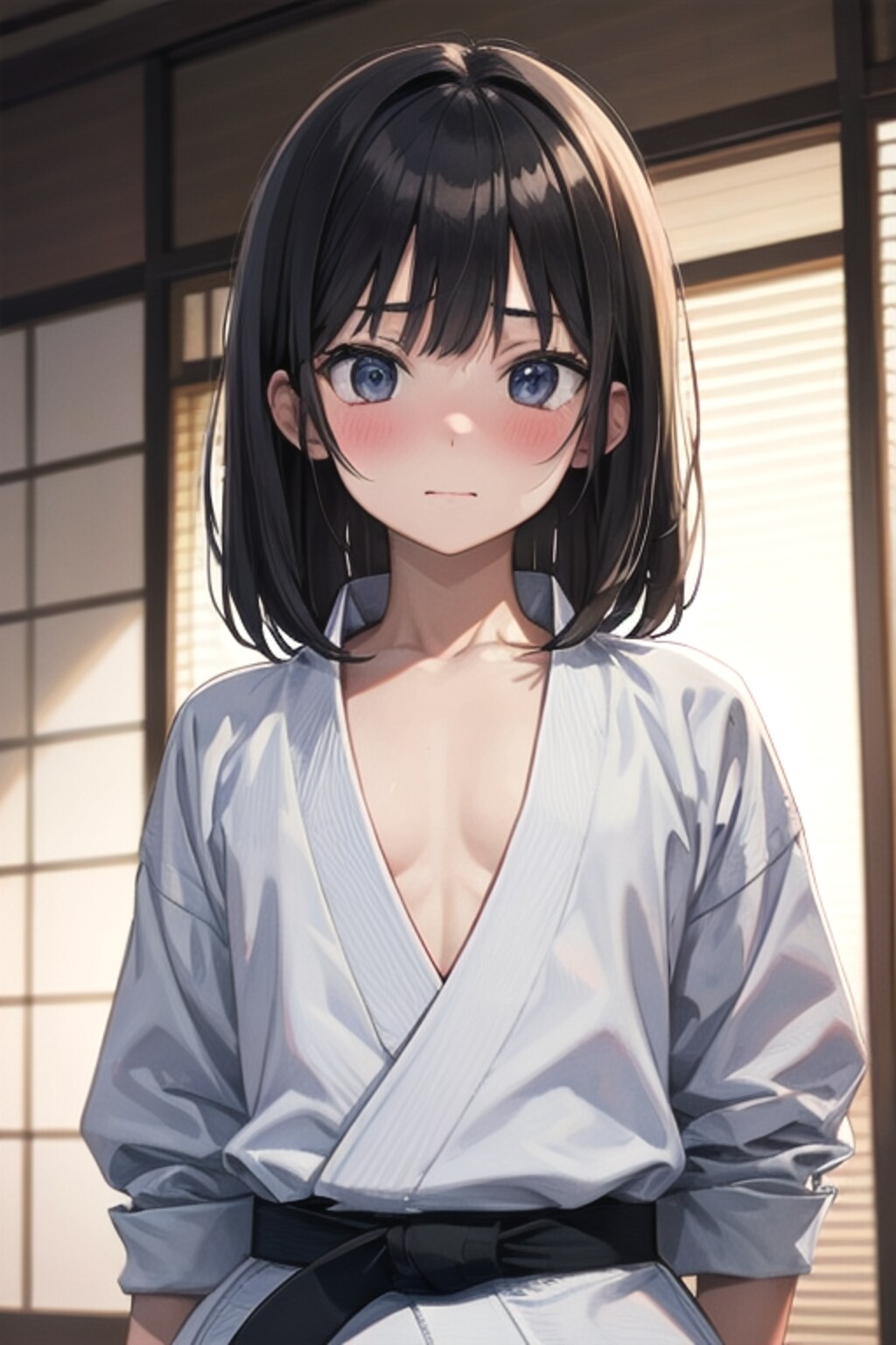 空手部の女子