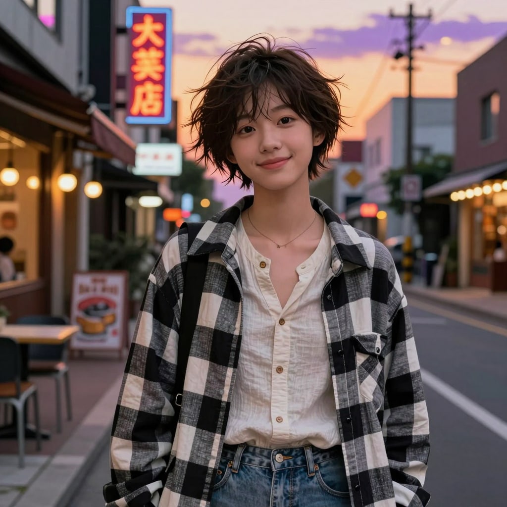 爽やか男装美少女