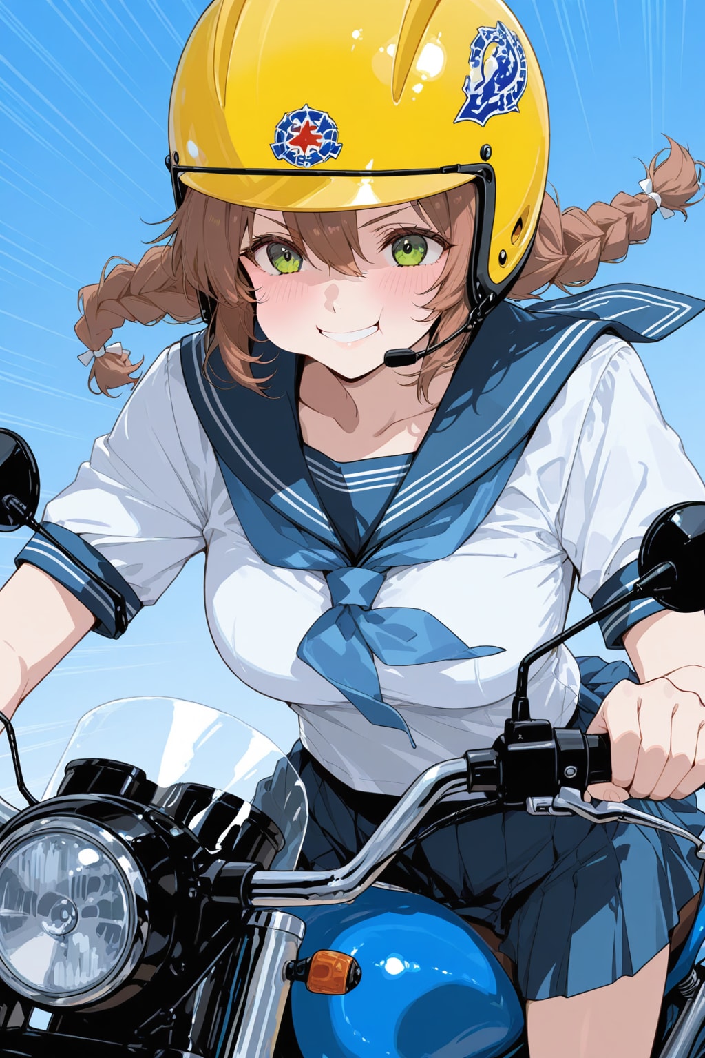 バイク登校