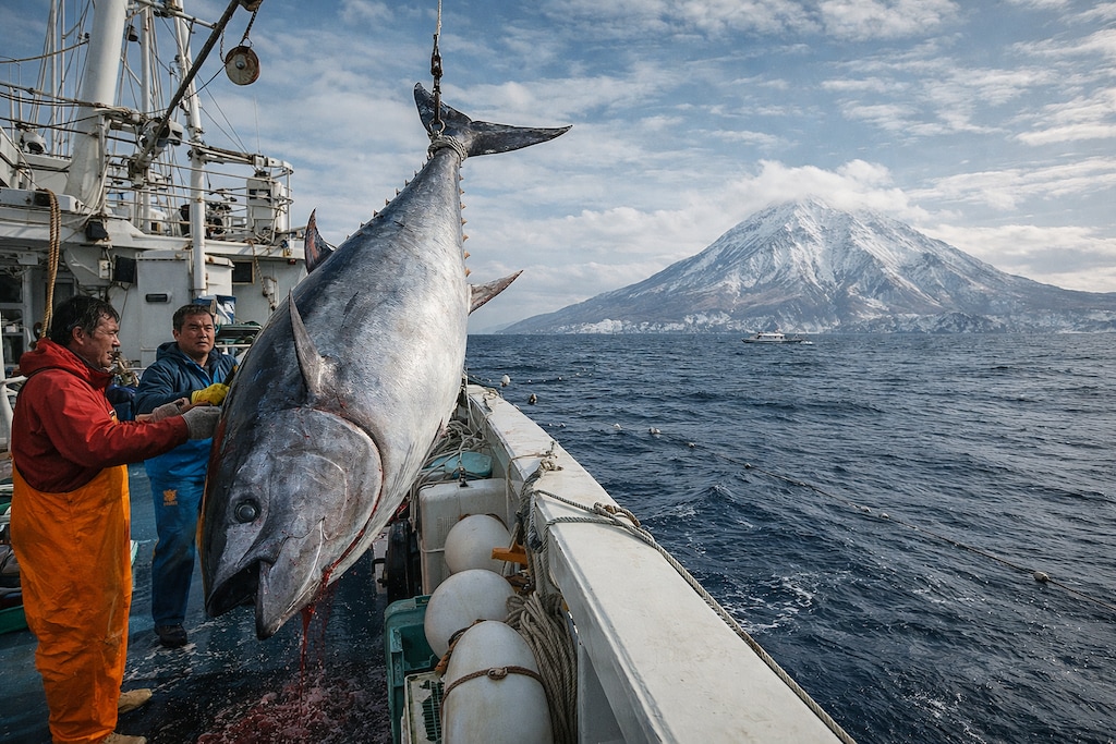 大間のマグロ。