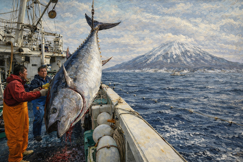 大間のマグロ。