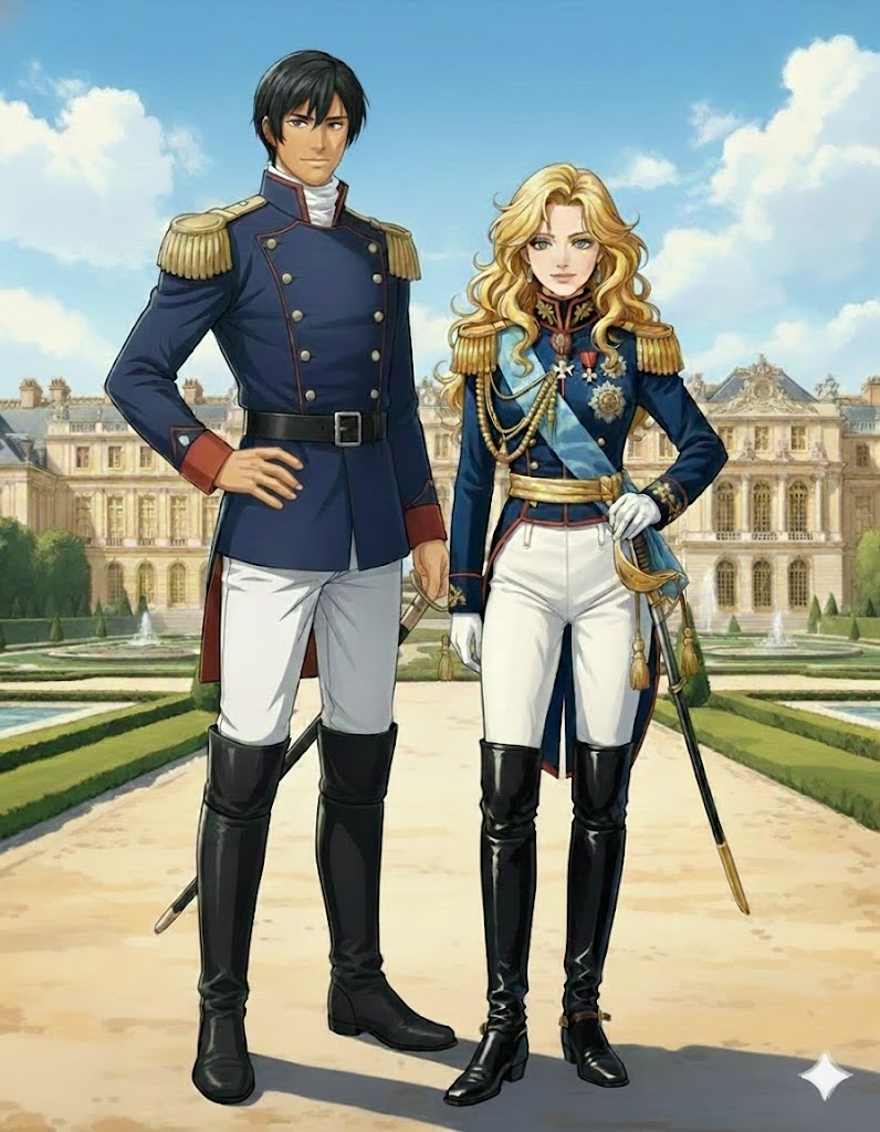 オスカルとアンドレ | の人気AIイラスト・グラビア