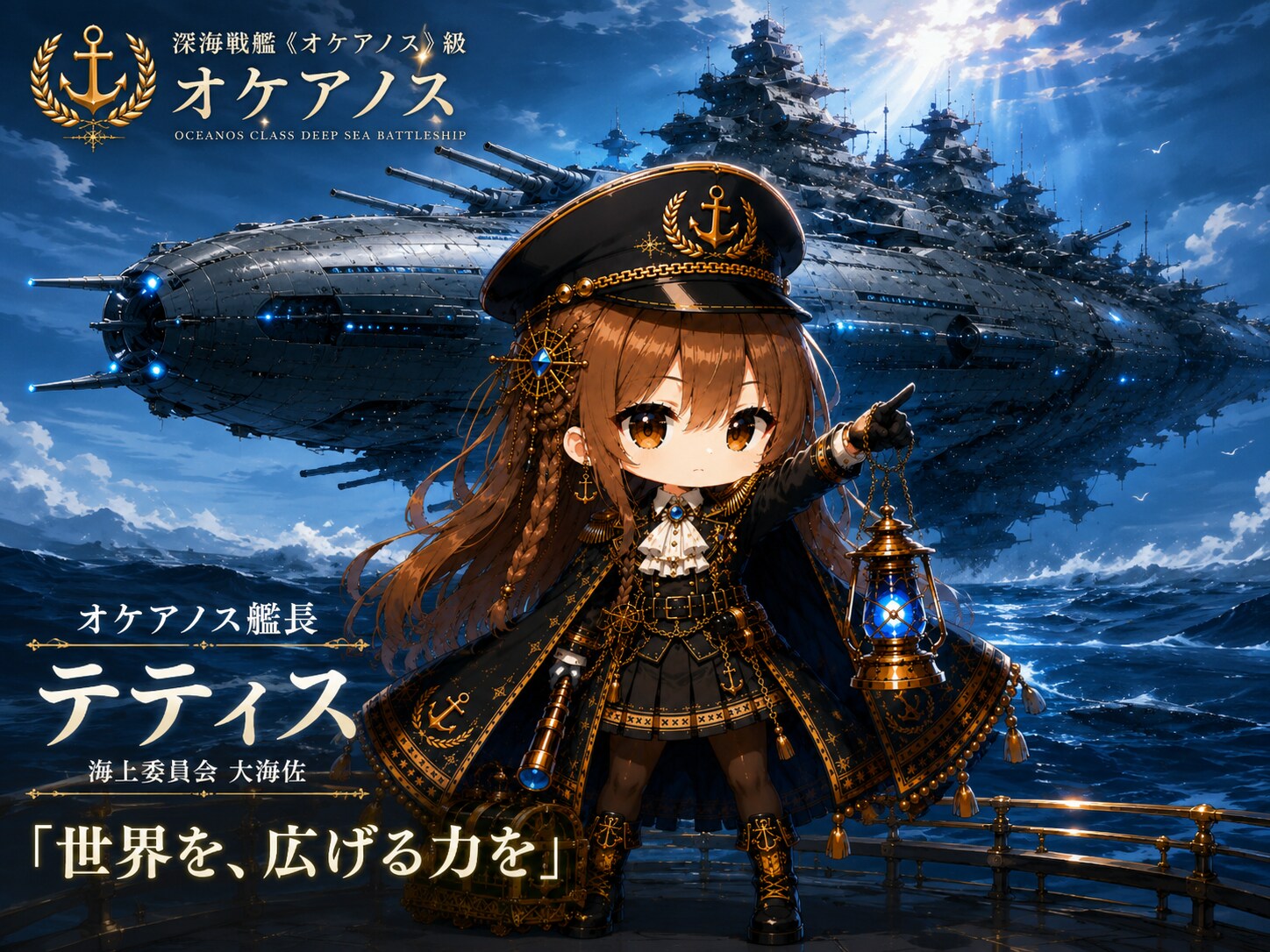 《オケアノス》艦長テティス