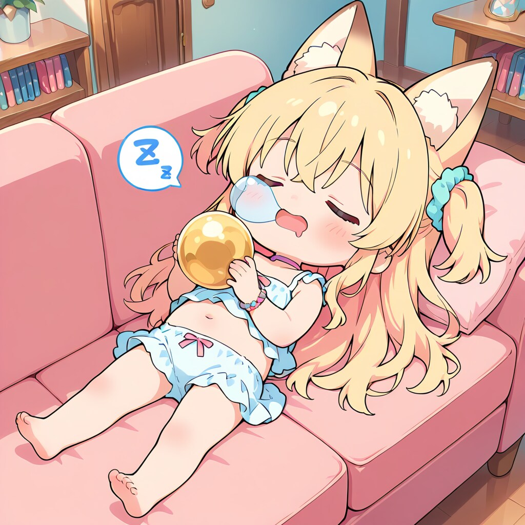 クリスマスに知らない狐が寝てた
