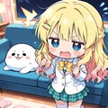 クリスマスに知らない狐が寝てた 3枚目