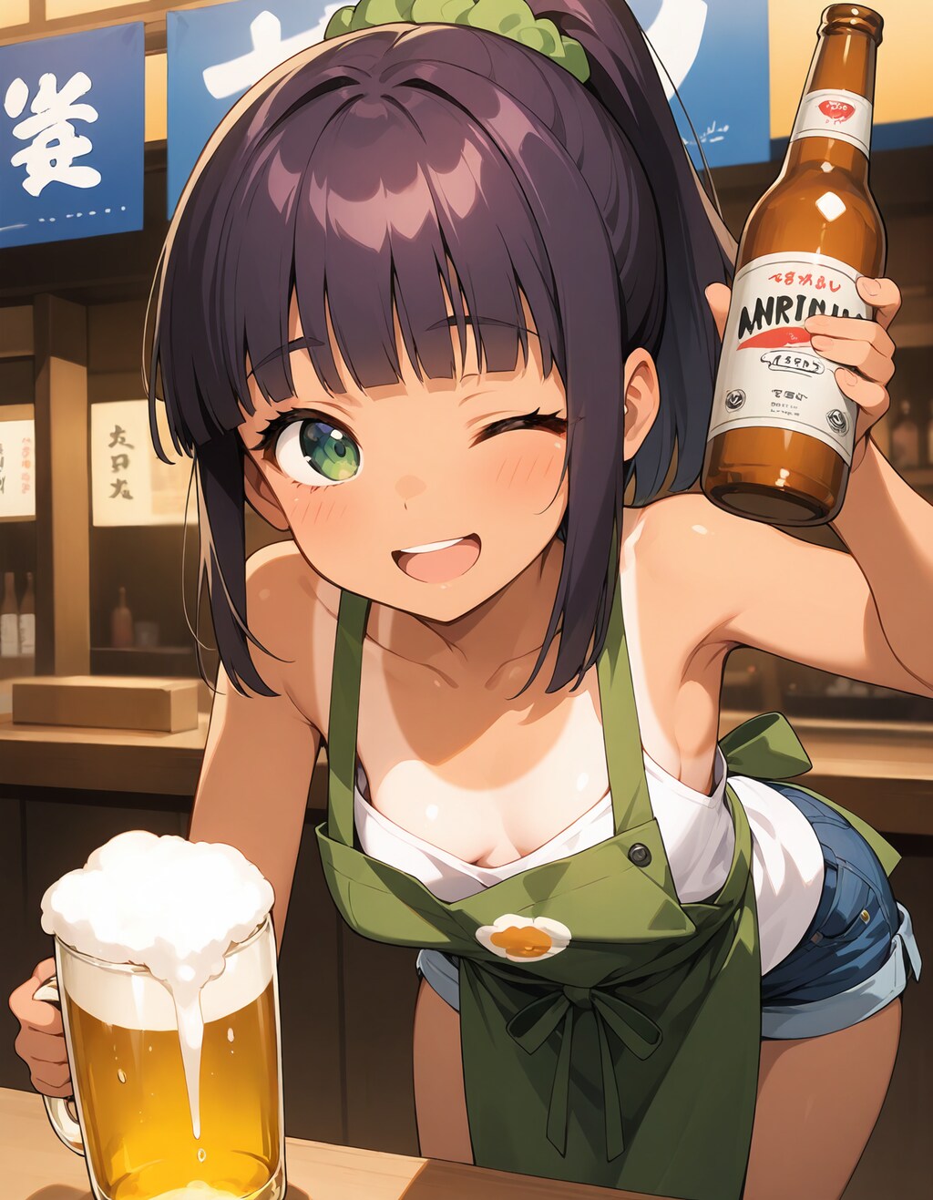 お注ぎしますね〜