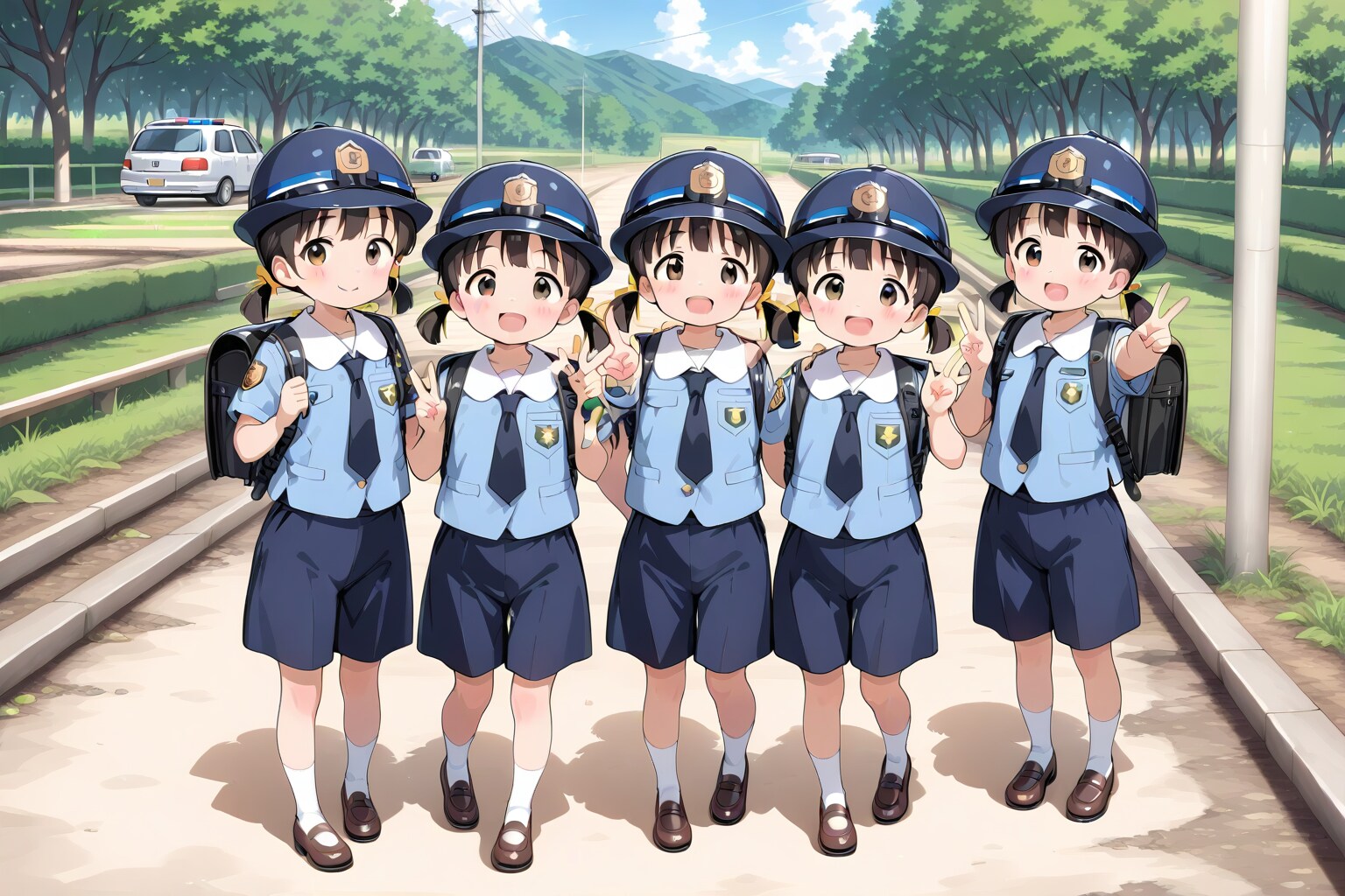 五つ子ちゃん | の人気AIイラスト・グラビア