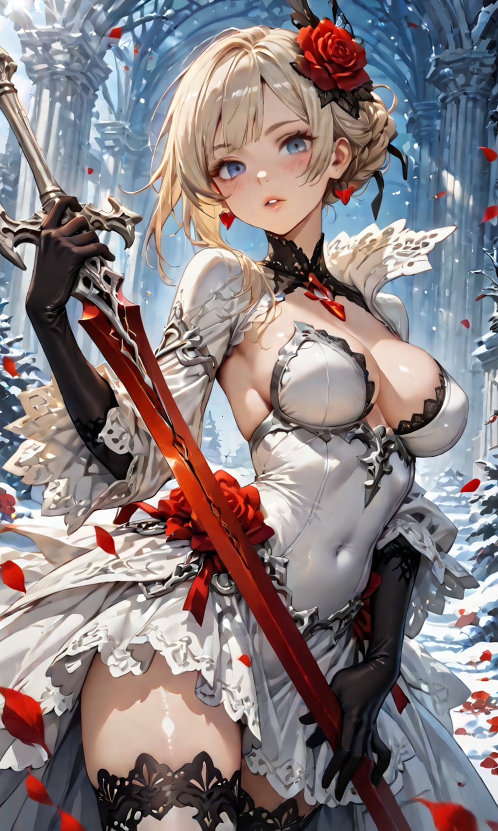 エレガントな姫騎士様