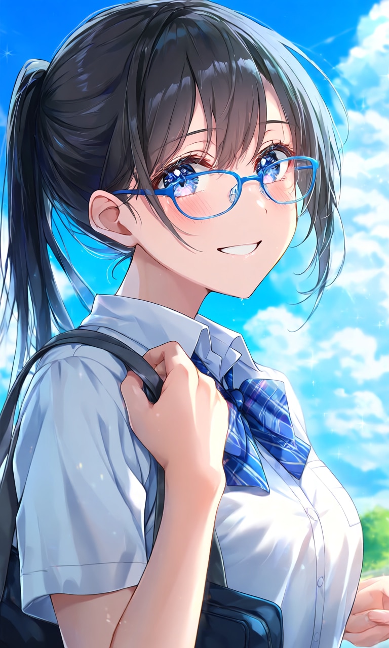清楚な娘の意外な一面。
