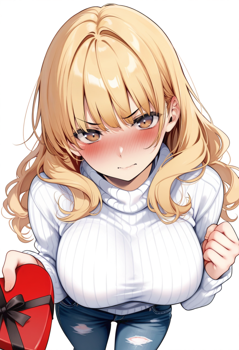 ぎ、義理だから… | の人気AIイラスト・グラビア