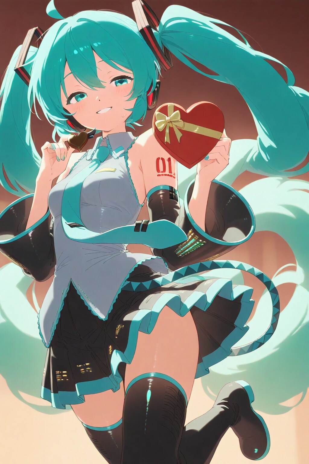 ミクからのバレンタインチョコだよ