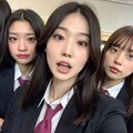 仲良しの女学生集 2枚目