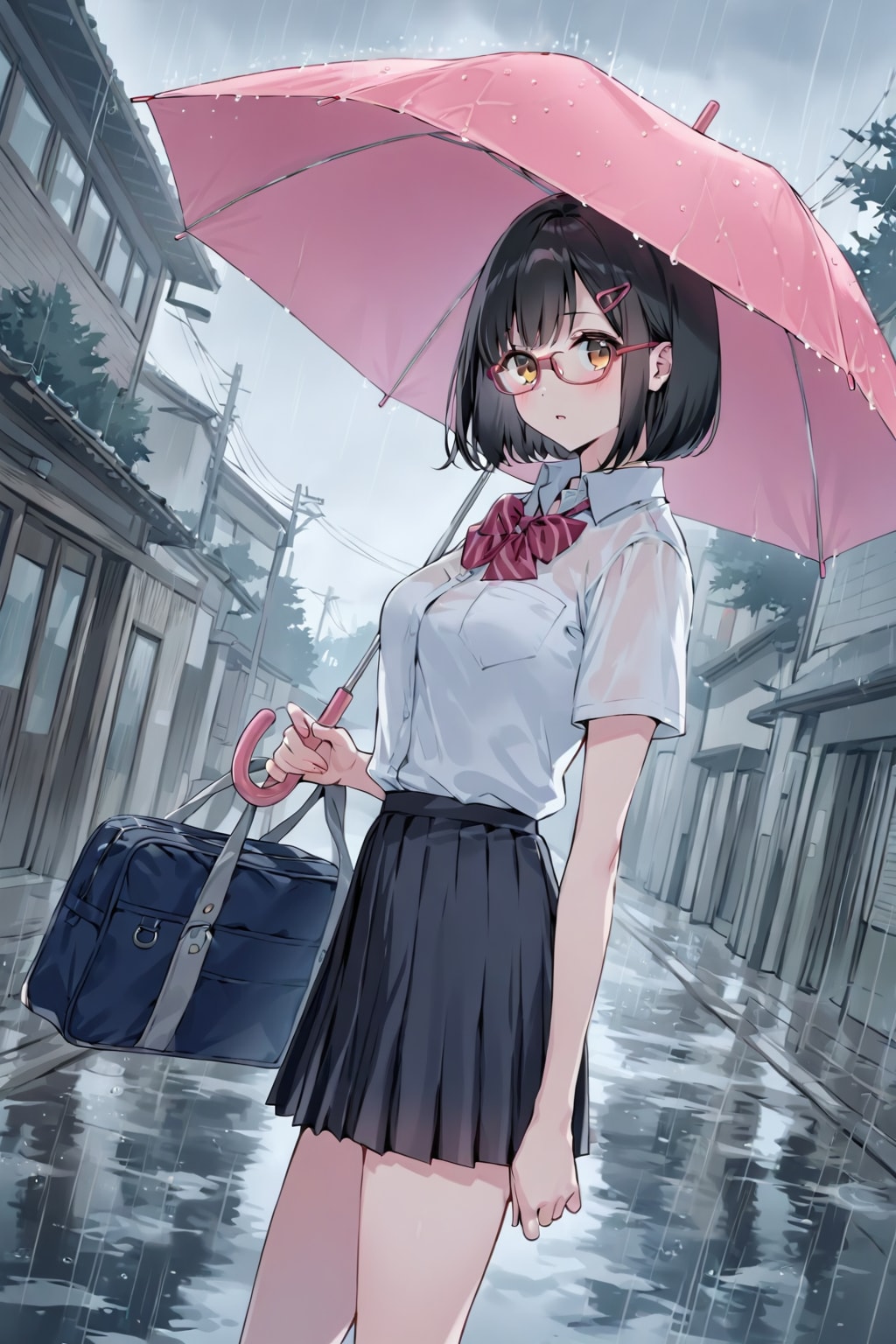 あーもー透けちゃう〜 | の人気AIイラスト・グラビア